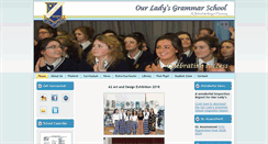 Desktop Screenshot of ourladysgrammar.co.uk
